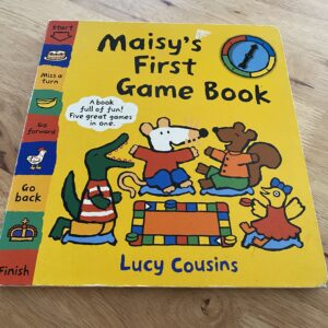 Book “Maisy’s First Game Book” by Lucy Cousins – 3 – 7 years